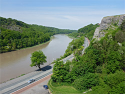 Above the Portway