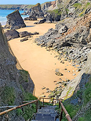 Steps to the beach