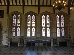 Stained glass windows