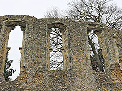 Windows of the hall