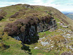 Rocks and heather