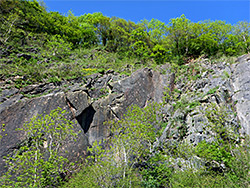 Limestone cliffs