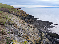 Rocky shoreline