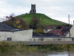 West side of the mound