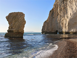 Butter Rock and Bat's Head