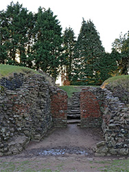 West entrance to the amphitheatre