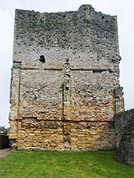 Great tower, west wall
