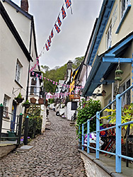 Cobbled street