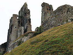 Hill below the keep