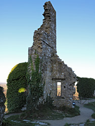 Walls near the keep