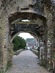 Path to the gatehouse