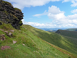 Rocks on Corn Du