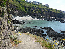 Steps to Crunta Beach