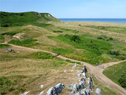 View from Cwm Ivy Tor