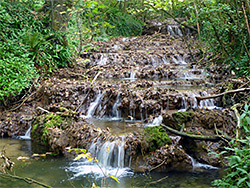 Travertine falls