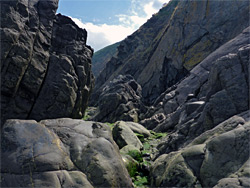 Grey rocks