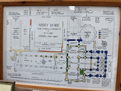 Plan of the abbey