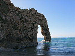 Durdle Door, from the beach