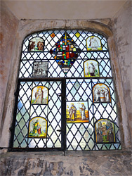 Stained glass window