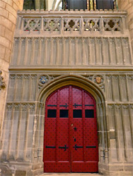 Red door