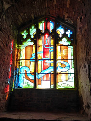 Stained glass window