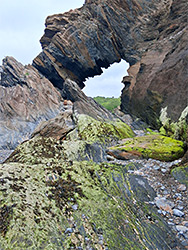 Arch near Hele Beach