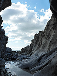 Mouth of a cave