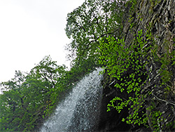 Top of the falls