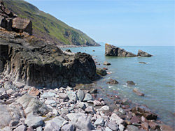 Rocky shoreline