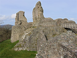 South side of the castle