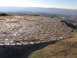 Base of the keep tower