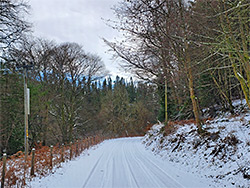 Snow on the road