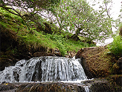 Broad waterfall