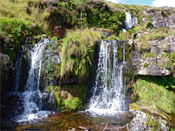 Nant Tawe-Fechan waterfall