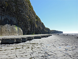 Cliffs and terraces