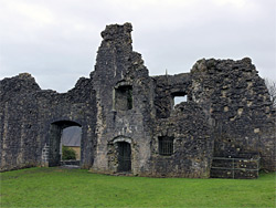 Rear of the gatehouse tower