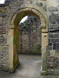 Arched doorway