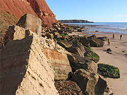 Jumbled boulders