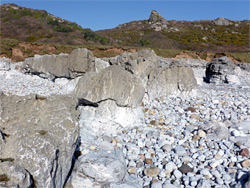 Rocks and pebbles