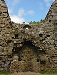 Ground floor fireplace