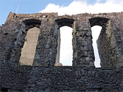 Windows of the great hall