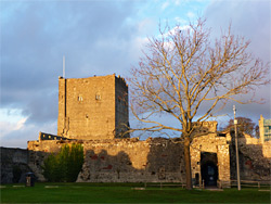 South walls of the castle