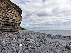 Cliffs and boulders