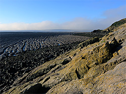 Rocks and mud