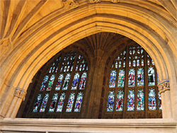 South aisle arch