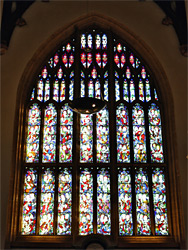 Stained glass window