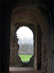 Passage in the keep