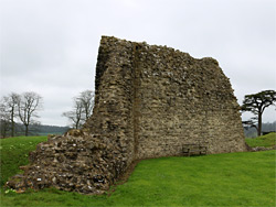 North curtain wall