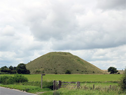 East side of Silbury Hill