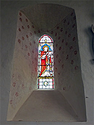 Stained glass window